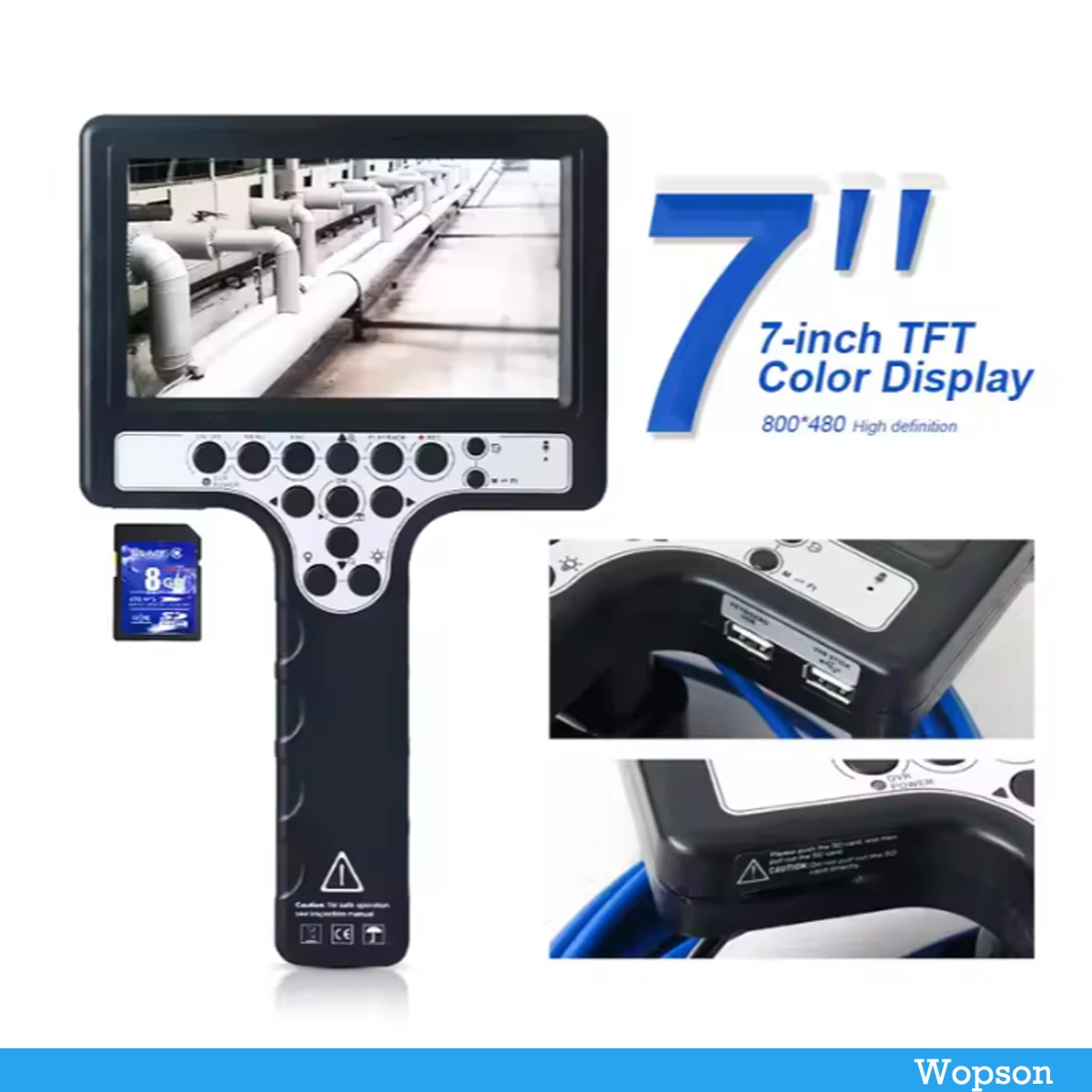 7-дюймовый портативный ЖК-монитор с TFT-экраном чехол для портативной камеры