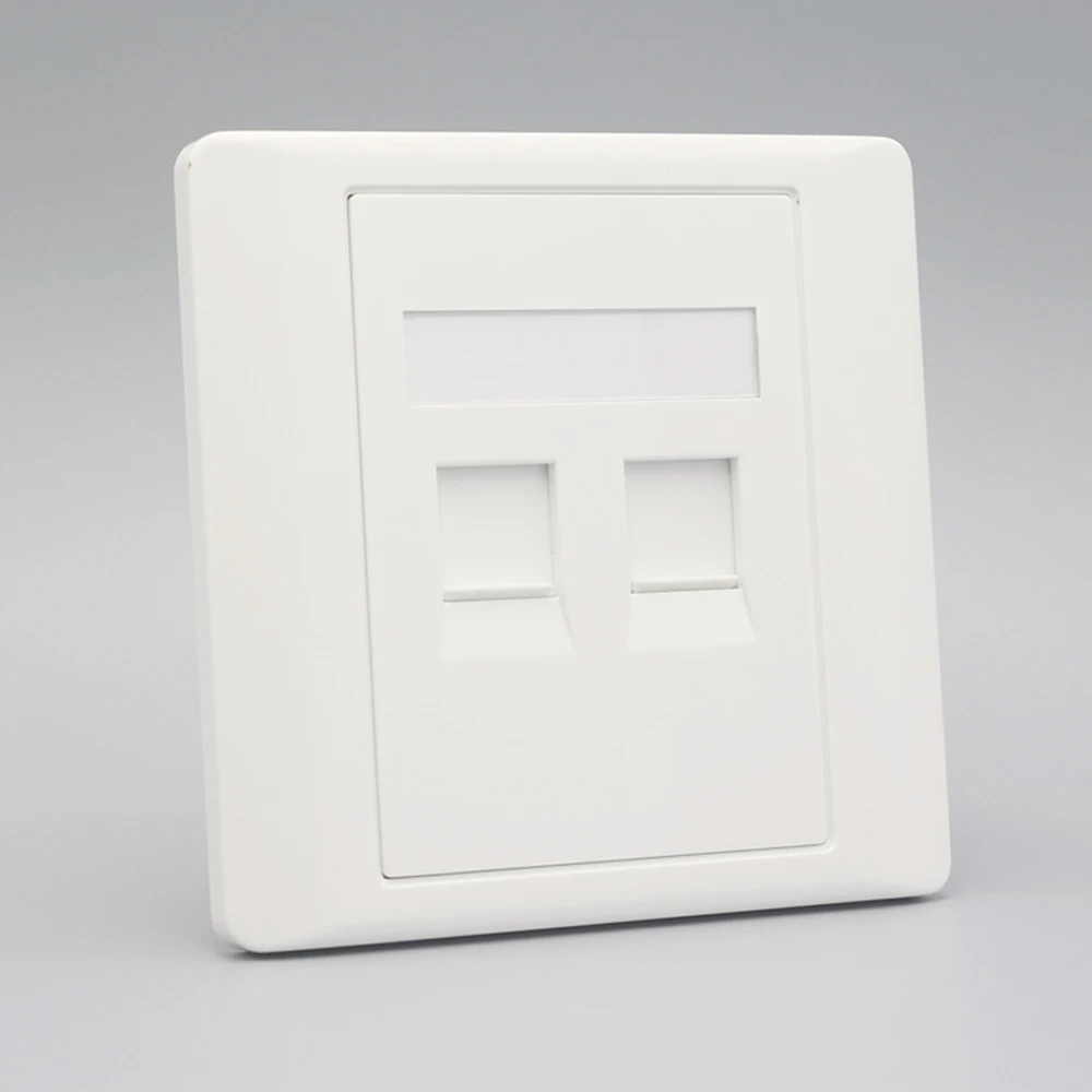 Рисунок 6 - Сетевая розетка 1/2 порта CAT6 гигабитная