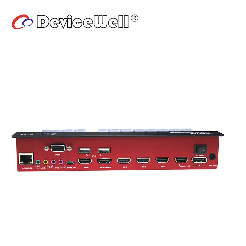 Переключатель для видеопотока DeviceWell HDS7105-V21 5 каналов 4 1 * DP переключатель hds7105 _ 2021