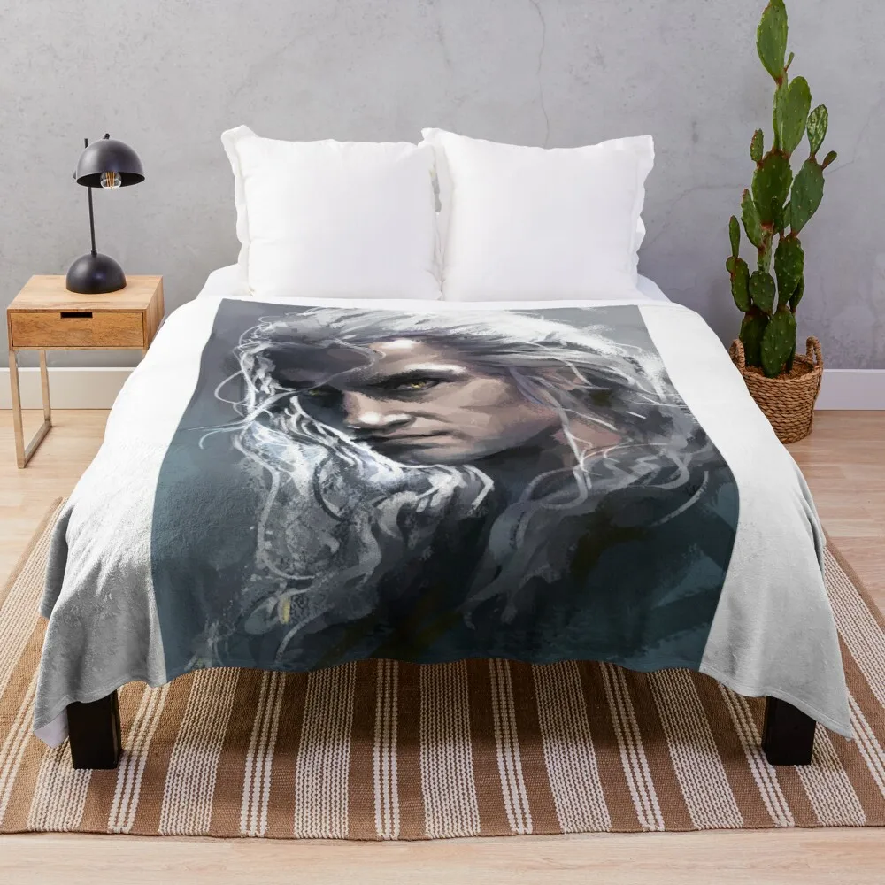 

Винтажное одеяло geralt rivia, одеяло для пикника