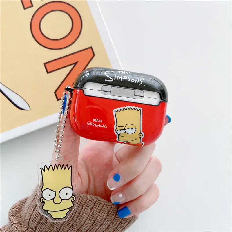 Силиконовый чехол с крючком для наушников Apple AirPods 1 2 3 Pro