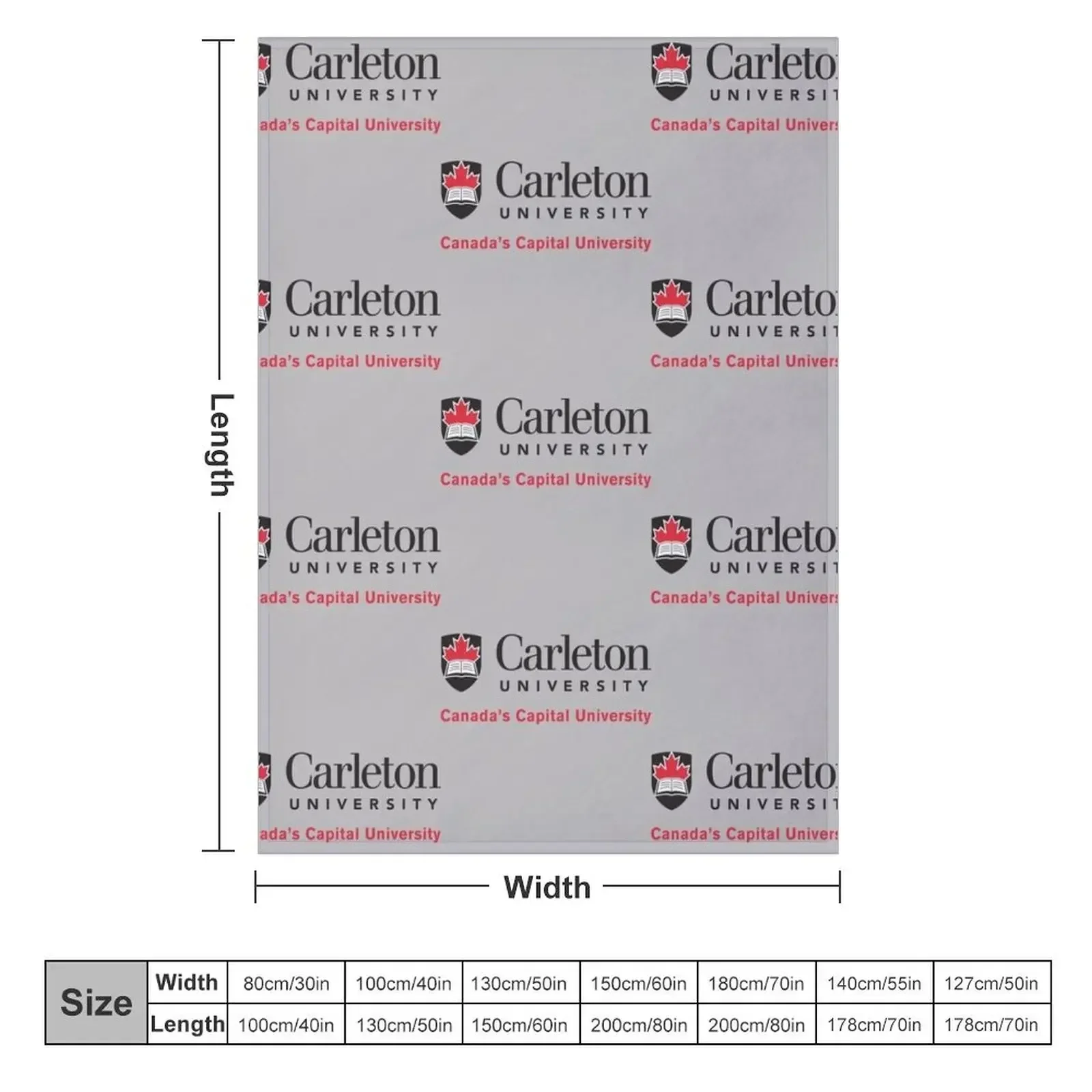 Carleton College Logo2 плед одеяло для кемпинга теплые зимние одеяла диванов