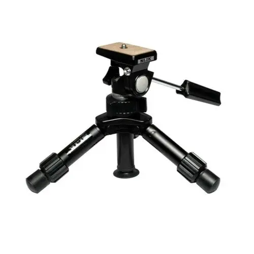 

Slik Mini-Pro V Tripod Qith 2 Way Pan/Tilt Head Supports 3.3 lb Compact Travel