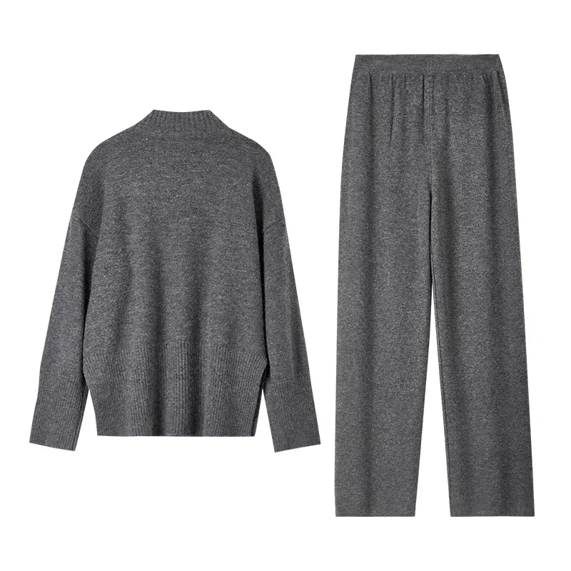 Женский вязаный комплект из 2 предметов