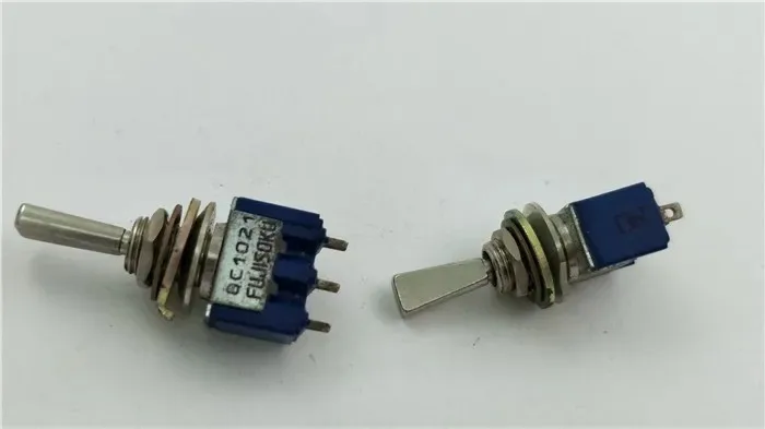 Б/у Fujitsu Fujisoku 8c10213-pin 3-ступенчатый кнопочный переключатель плоская ручка