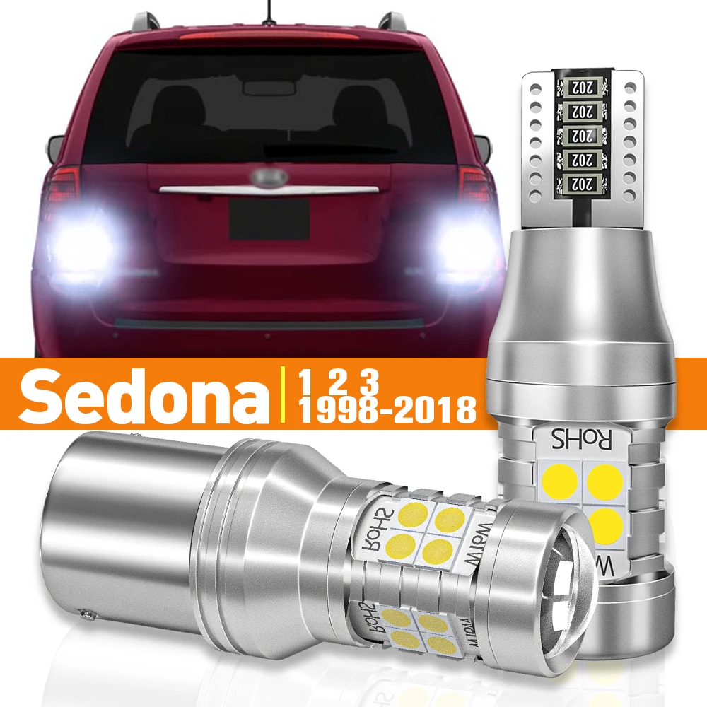 

2pcs LED Reverse Light For Kia Sedona 1 2 3 1998-2018 2007 2009 2010 2011 2012 2013 2014 2015 2016 2017 Accessories Canbus Lamp