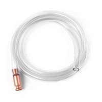 1 8m2 5m copper siphon filler pipe manual self pumping oil pipe fittings siphon connector gasoline fuel water shaker siphon