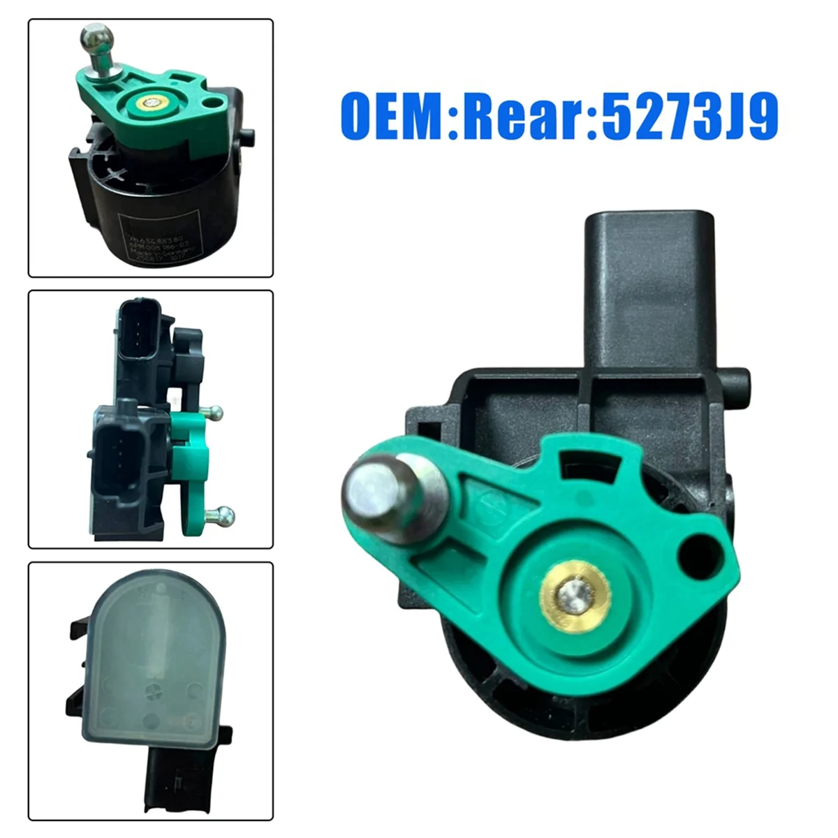 Новый датчик высоты заднего корпуса 5273J9 9663696880 для Peugeot 508 508SW Citroen C5 C6 черный и