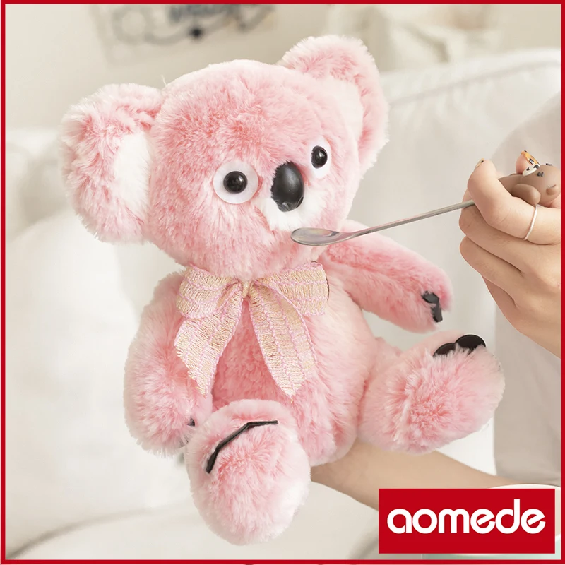 

Милый мягкий галстук-бабочка коала, плюшевые игрушки, Офисная Подушка для сна, домашняя комфортная подушка, детский Декор, рождественский п...