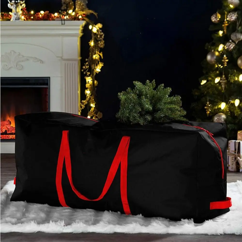 

Waterproof Christmas Ornament Storage Bag Gift Wrap Organizer Under Bed Storage Christmas Wrapping Paper Storage Bag