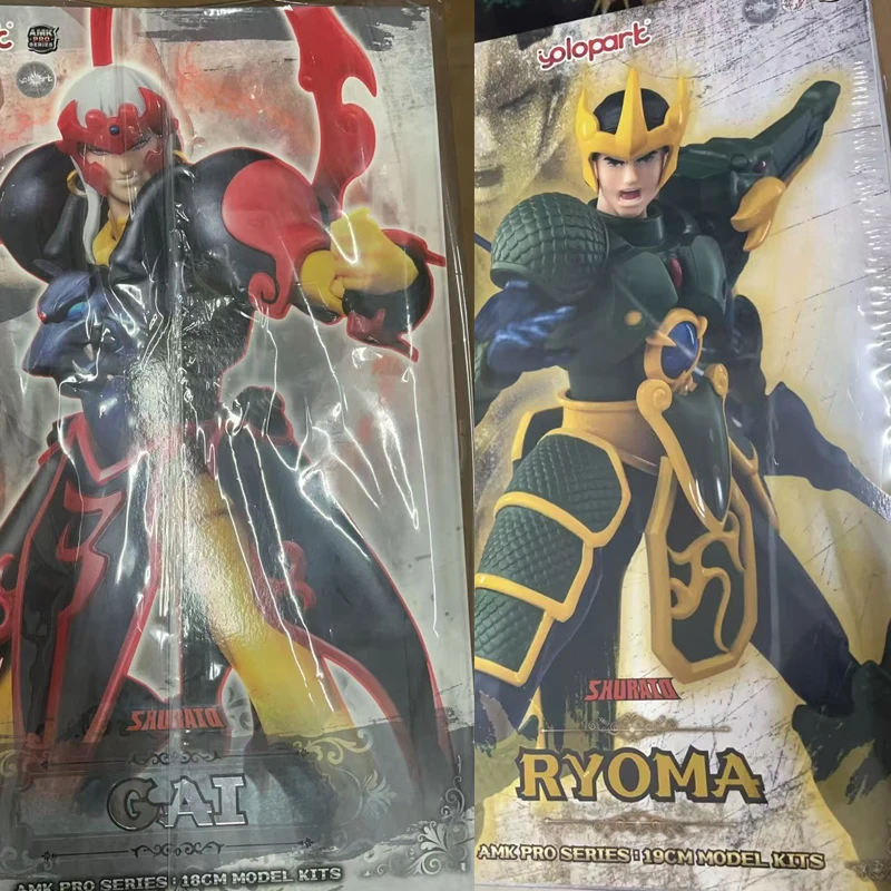 Фигурки Yolopark AMK PRO X Series Tenkuu Senki Shurato, The King Ryu, Ryoma Kuroki, Gai Shura, King Ippei с аксессуарами в наличии (art.: 3920daae00ffb) - 3920daae00ffb