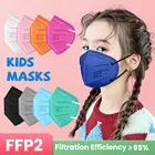 Детская маска ffp2, Детские маски FPP2, 5 масок, kn95 Mascarilla FPP2, Homologada infantil, детская маска FFP2Mask, маска для лица