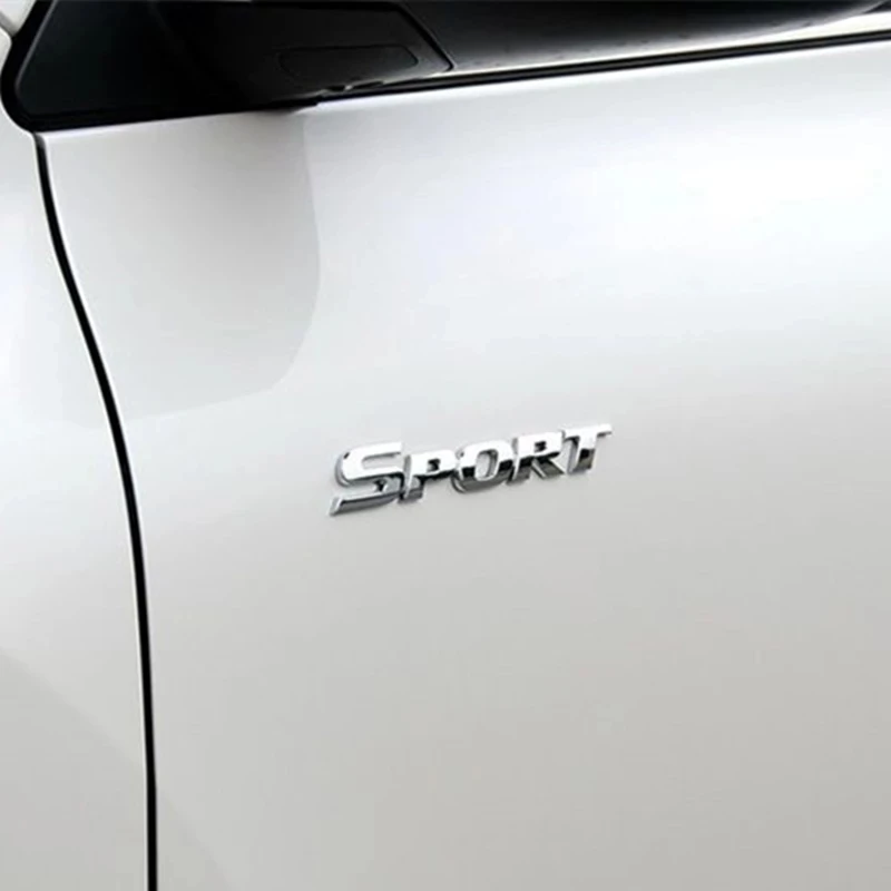 Хромированная Автомобильная наклейка с логотипом Спортивная эмблема значок