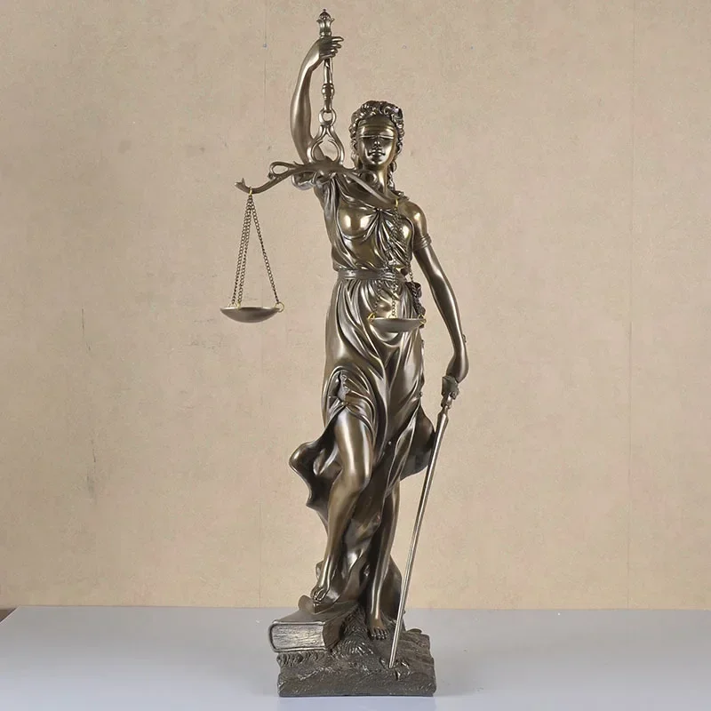 Скандинавская винтажная статуя богини справедливости фигурка ярмарки ангела