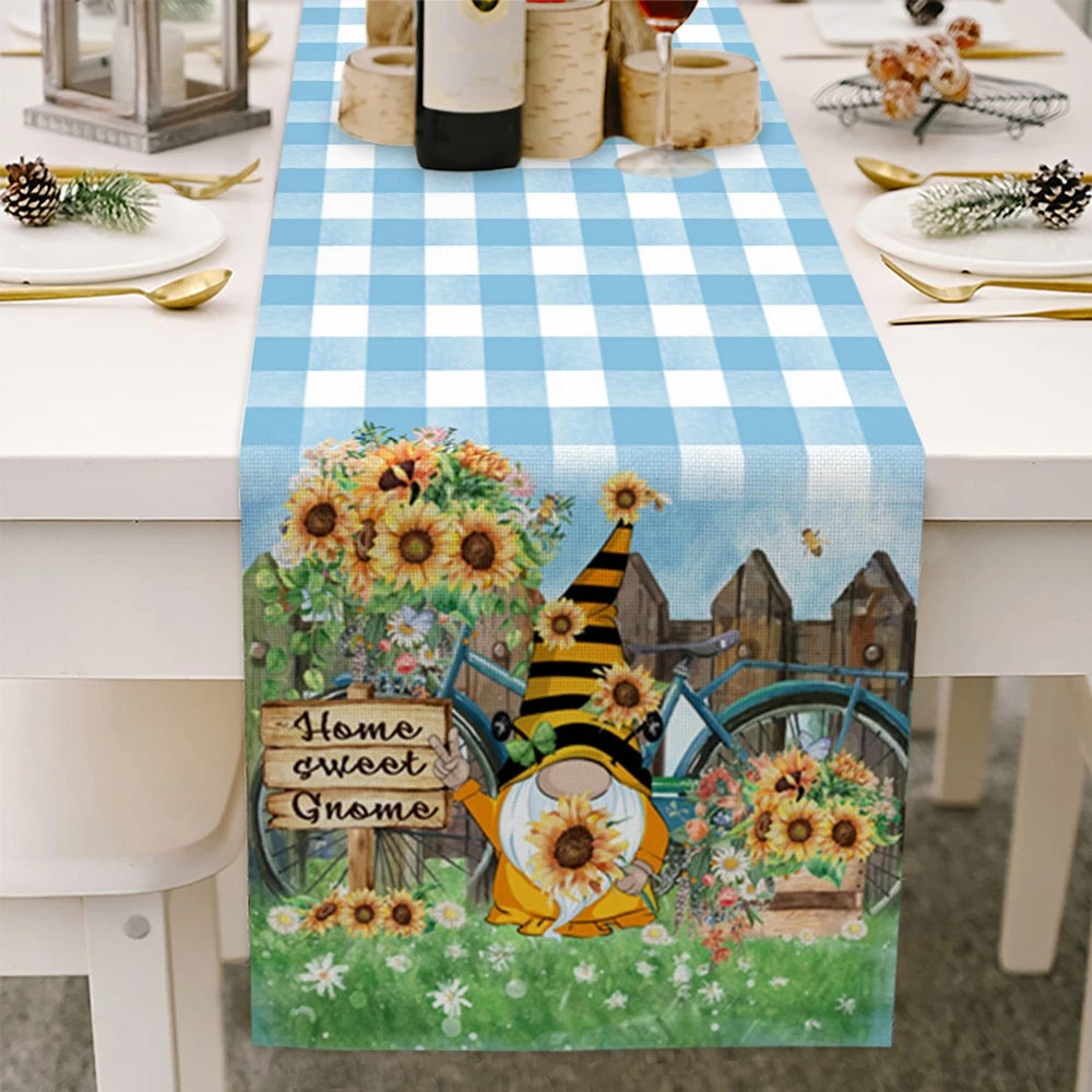 

Country Style Table Runner Long Strip Table Cloth Dinning Modern Table Flag Home Party Wedding Decoration Tablecloth