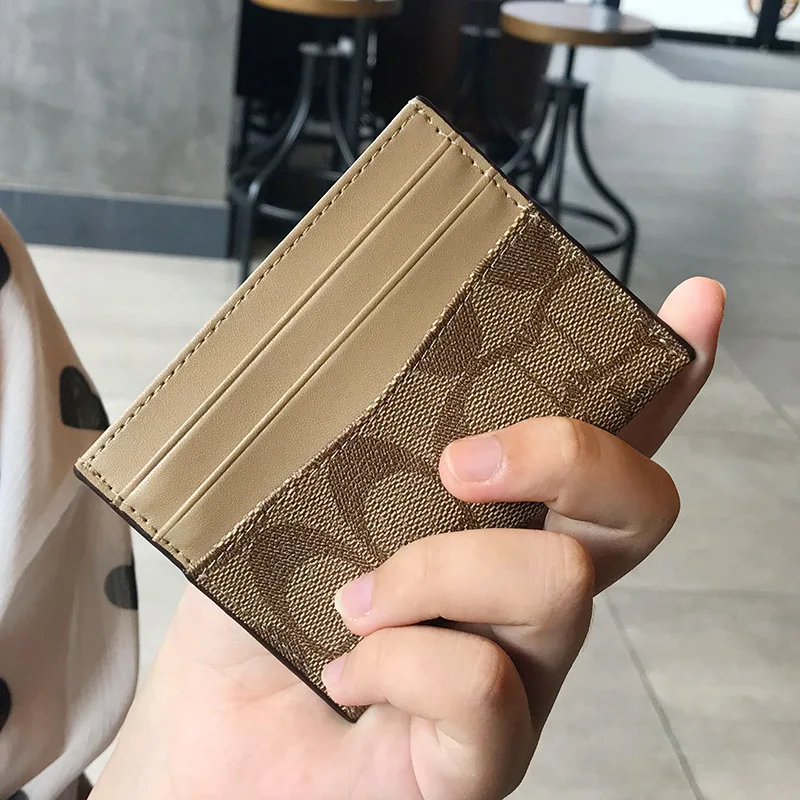 Luxury Design Wallets for Women Multi-Function Card Holder PU Leather Female Small Card Bag Short Women's Purse