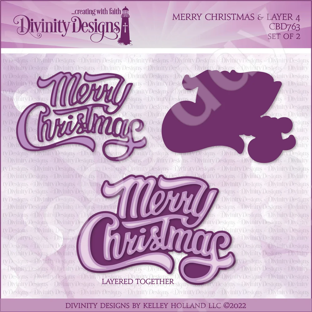 

Arrival 2022 New Merry Christmas Metal Cutting Dies Scrapbook Diary Decoration Embossing Template Diy Greeting Card Handmad