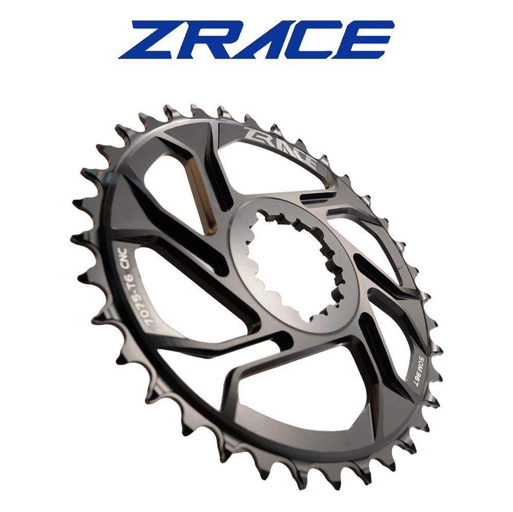 Фото Ведущая звезда ZRACE 6 мм с вылетом 1x12 скоростей, 28T 30T 32T 34T 36T, алюминий 7075, прямое крепление для шатунов GXP, совместима с трансмиссией Eagle №3