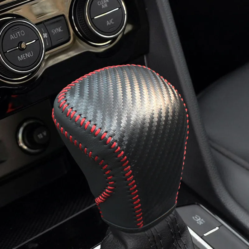

suitable for Volkswagen Teramont Phideon TiguanL hand-sewn leather gear shift cover