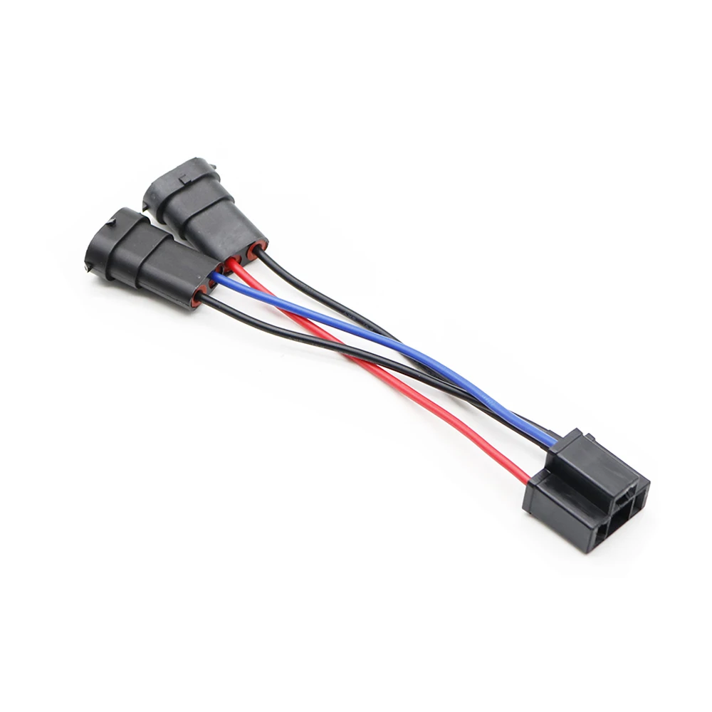 

Переходник для автомобильных фар, переходник с наружной резьбы H4 на наружную резьбу H11, 2 шт., 12 В