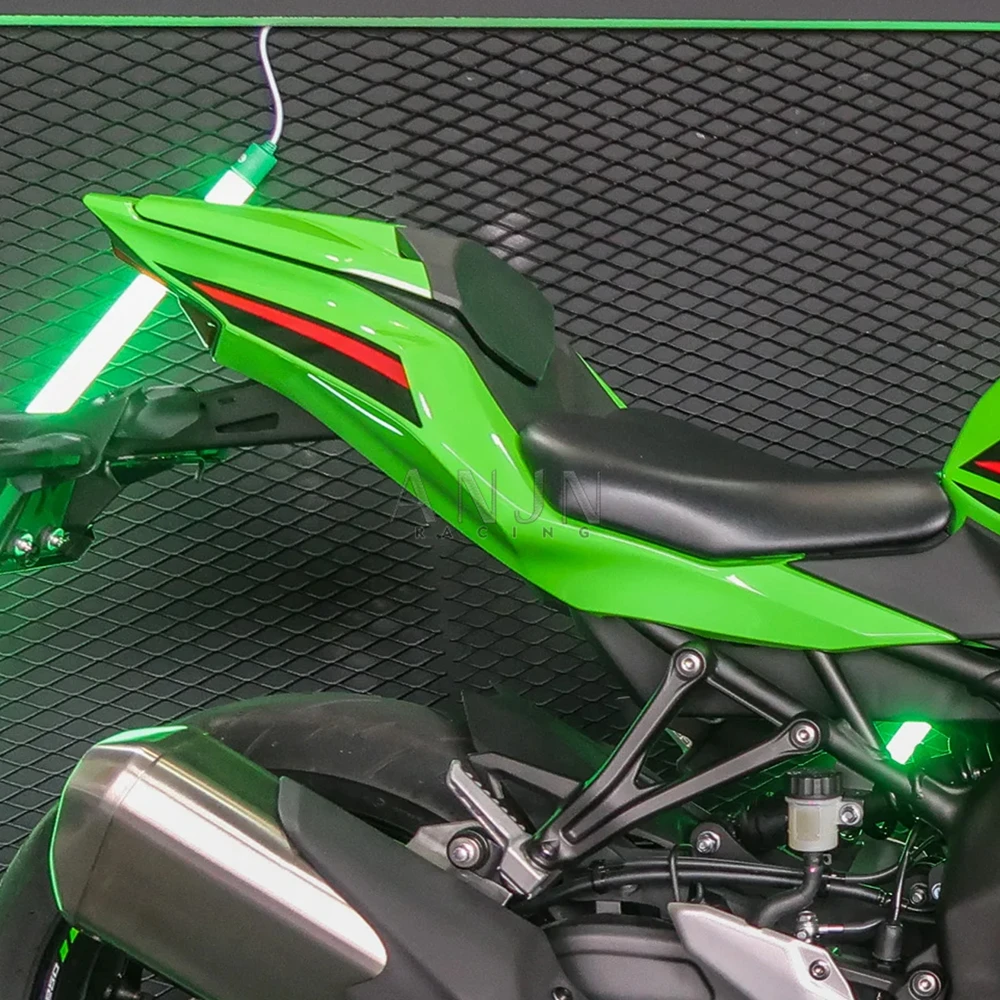 Фото ZX4RR обтекатель заднего сиденья для KAWASAKI ZX25R ZX4R ZX4RR 2019-2024, обтекатель заднего пассажирского сиденья, обтекатель хвостовой секции, подходит №3