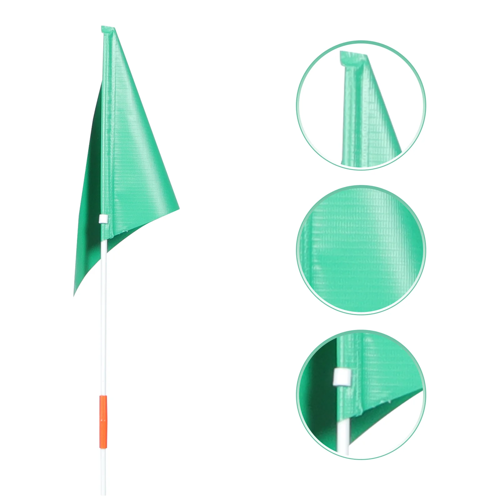 

Safety Triangle Flag Bicycle Flagpole Motorcycle Handlebars Professional Cycling