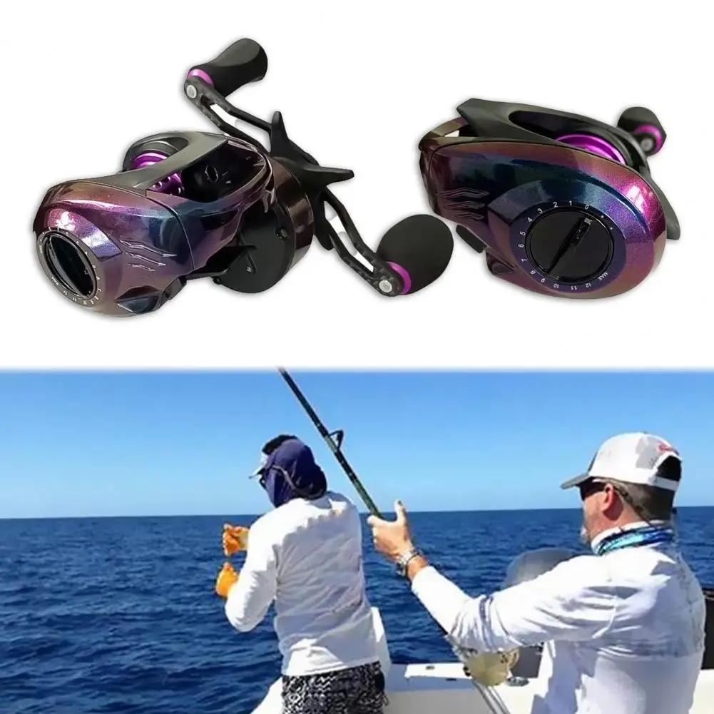 

160g Fishing Reel Carbon Fiber 7.1:1 Gear Ratio Ultralight 10+1 Ball Bearings Right Left Hand Mackerel Baitcaster for Fishing Lo