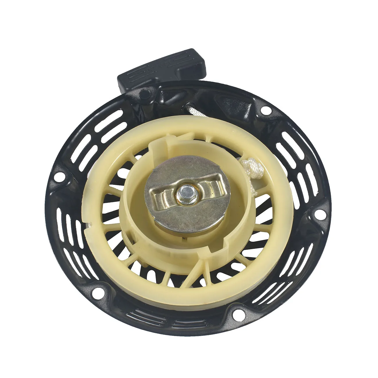 Черный стартер ручного запуска (рекойл) для генератора 196cc 5.5HP 6.5HP Honda GX120 GX160 GX168 GX200 CT200U.