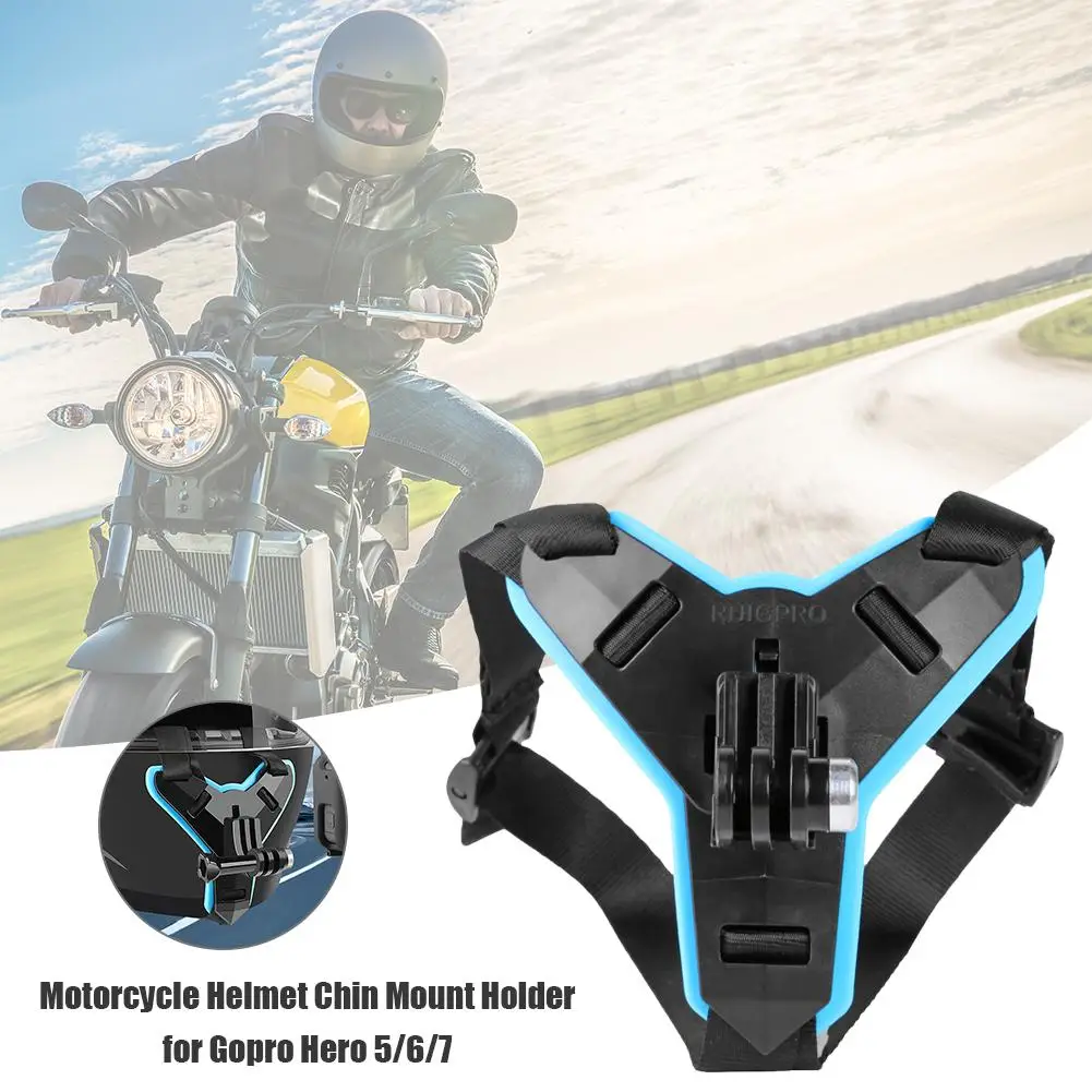 Новинка 2022 подставка для мотоциклетного шлема подбородок держатель GoPro Hero 5/6/7
