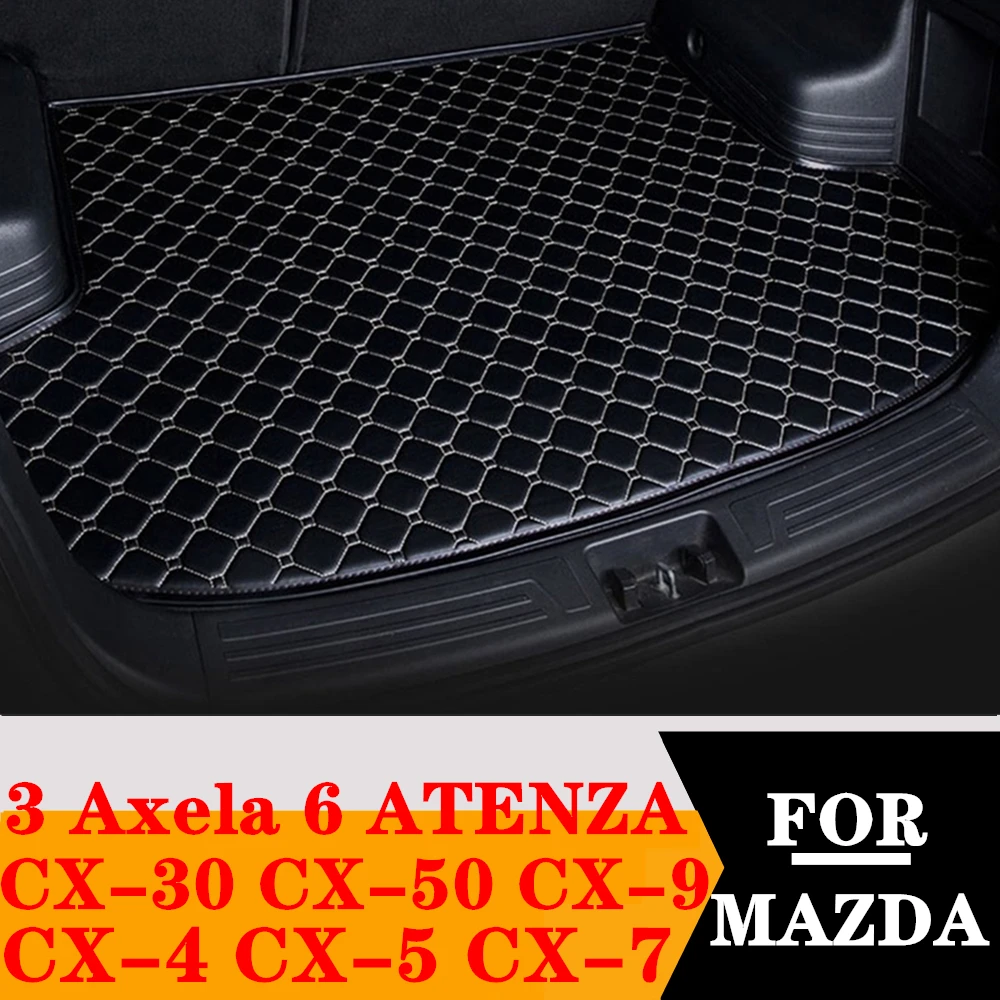 Коврик в багажник автомобиля для Mazda CX-7 3 Axela 6 ATENZA CX-30 CX-5 CX-4 CX-50 CX-9 Задний грузовой