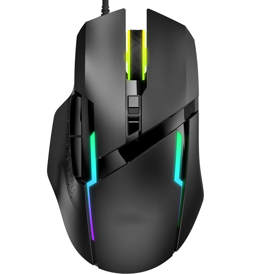 

Gaming Mouse, Wired Ergonomic Gaming Mice Optical Game Mouse with 7 Programmable Button Computer Mouse with RGB Backlight Modes