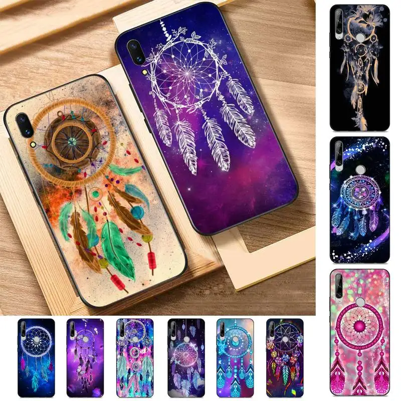 

Mandala Dreamcatcher Phone Case for Huawei Y 6 9 7 5 8s prime 2019 2018 enjoy 7 plus