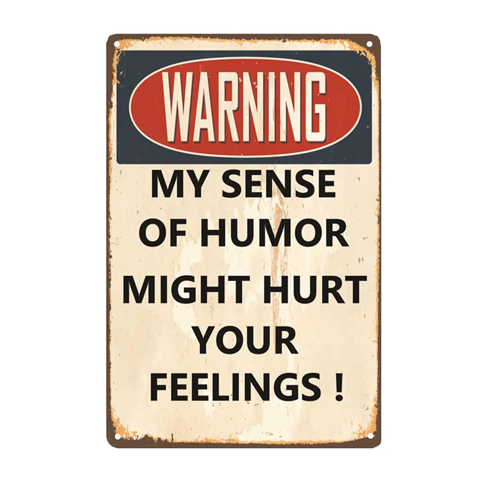 

Man Cave Bar Personalized Signs Home Sign Wall Decor Cool Stuff For Men Warning My Sense Of Humor Might Hurt Your Feelings