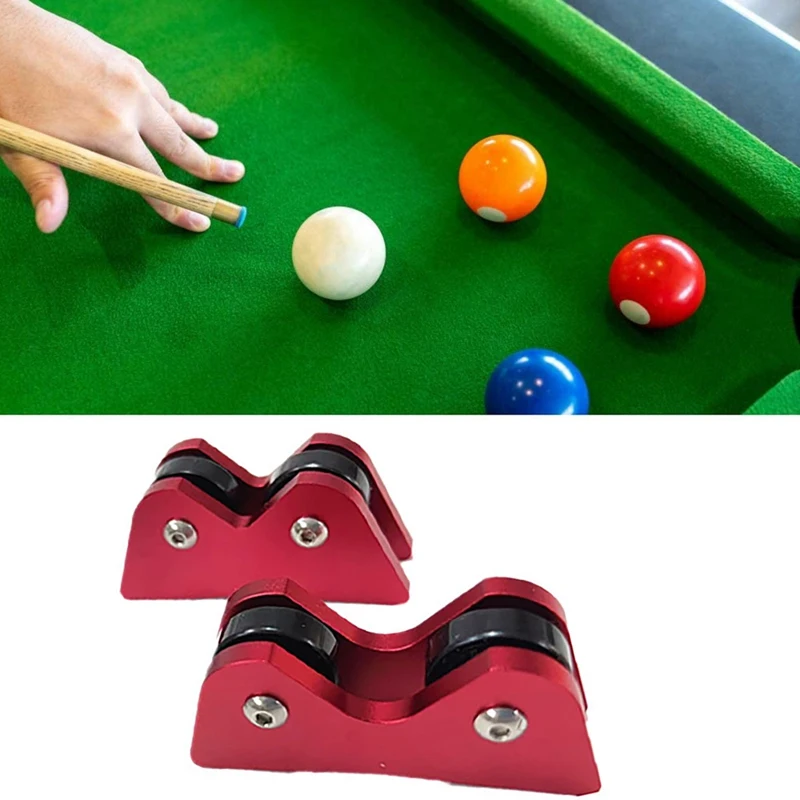 2 шт. бильярдный кий прямолинейный контроллер Кий Snooker клубный ролик детектор