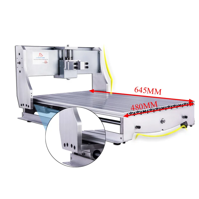 CNC рамка 6040 с шаговым двигателем и муфтой гравер фрезерный станок токарный из