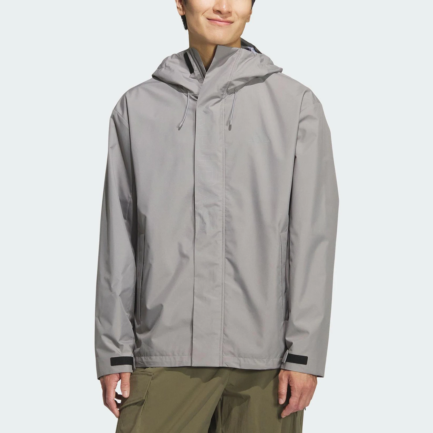 Фото Оригинальная теплая тканая куртка с капюшоном Adidas V WV JKT для мужчин и женщин KF5232 №1