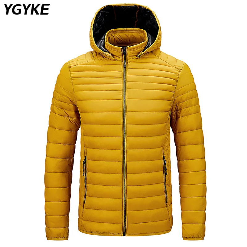 Winter Hot Sale Zipper Warm Men's Thickened Hooded Parka Casual Slim Coat Men's Fashion Tops Cozy Plus Size Jacket