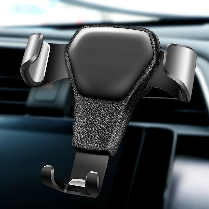 

Gravity Car Holder For Phone Air Vent Clip Mount Mobile Cell Stand Smartphone GPS Support For iPhone 13 12