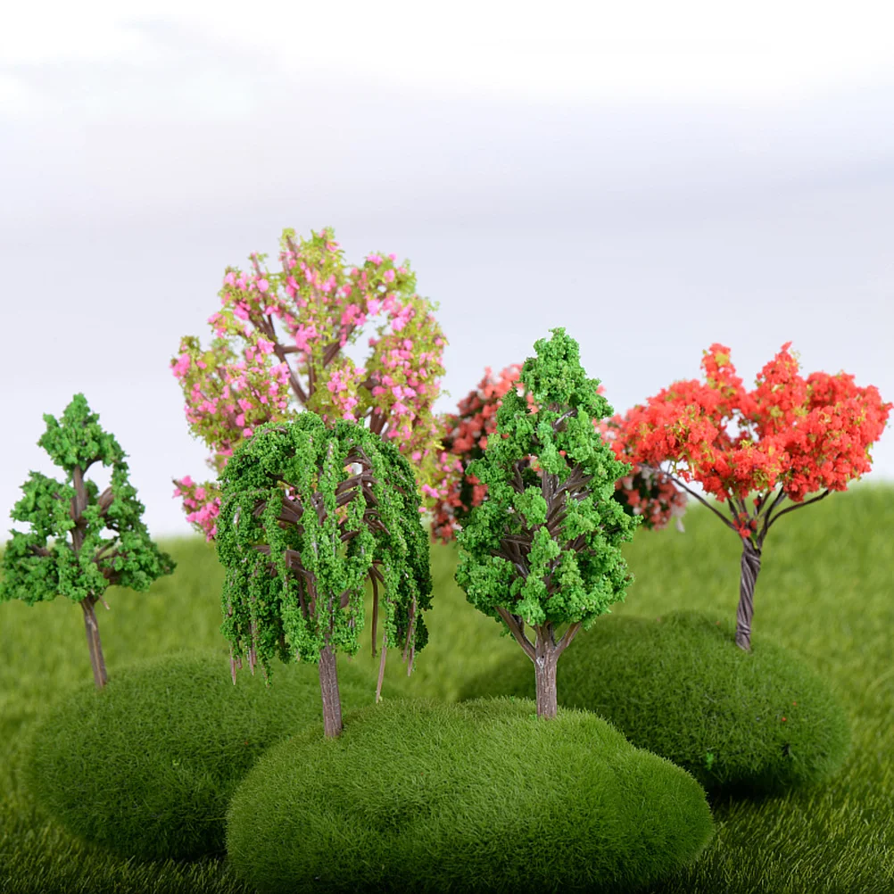 

Artificial Plants Miniature Garden Landscaping Decor Simulation Tree Decoration House Model Large Cedar Tree