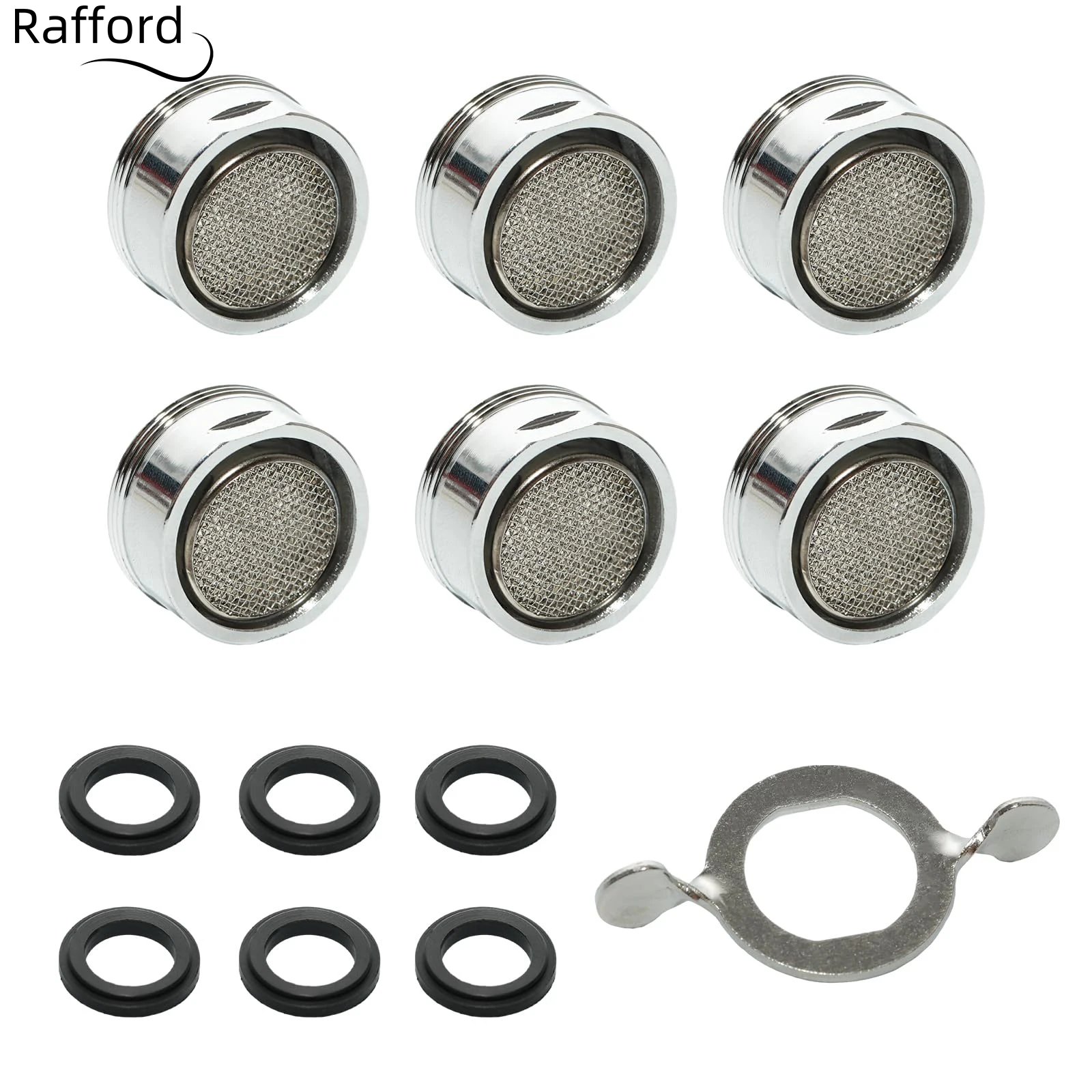 

Набор сменных аэраторов для смесителей латунные 7 шт