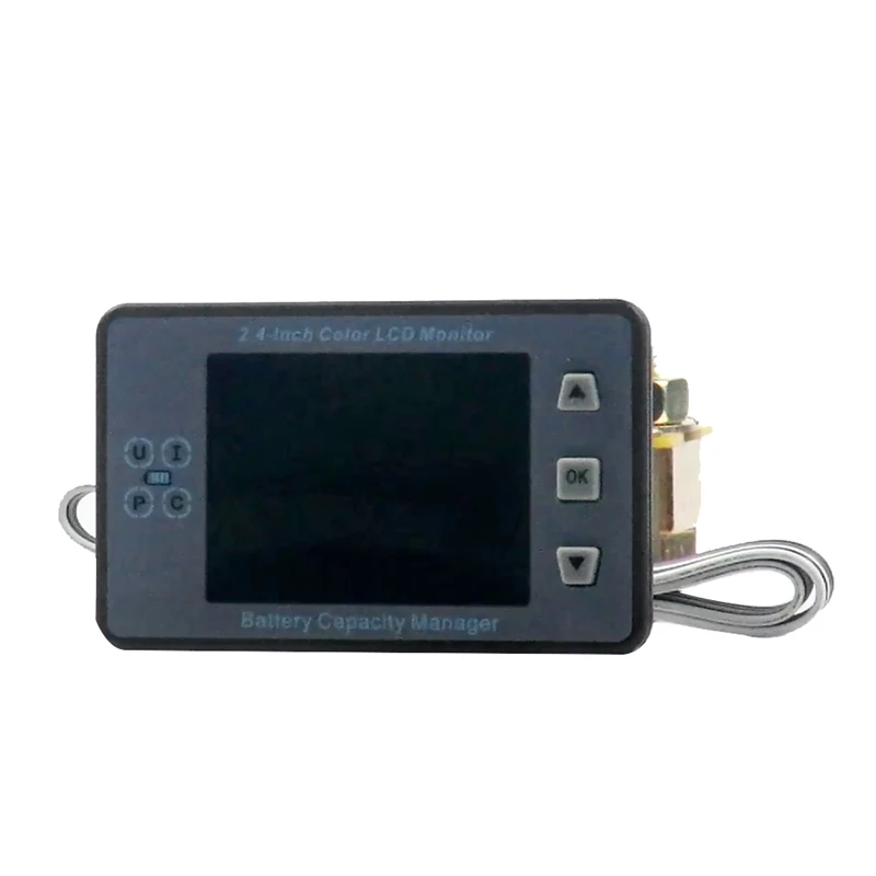 VA9810 2 4 дюймовый измеритель напряжения + A переключатель чехол Coulometer емкость