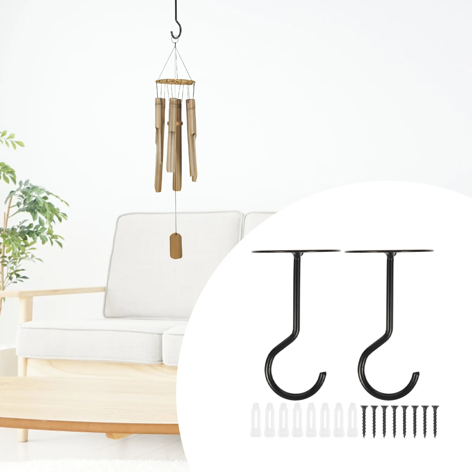 

Hook Clothes Home Hanger Hanging Screw Inaccessory Wall Fixing Large Ceiling