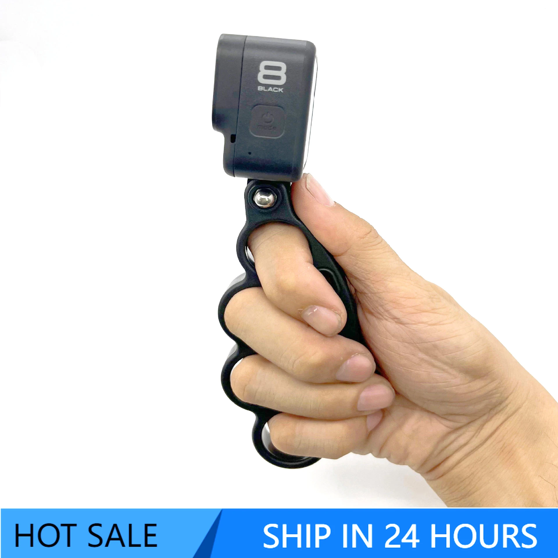 

for Gopro 11 10 9 8 7 6 5 3 ring self timer sports camera accessories for Dajiang Xiaoyi five ring handle self timer stabilizer