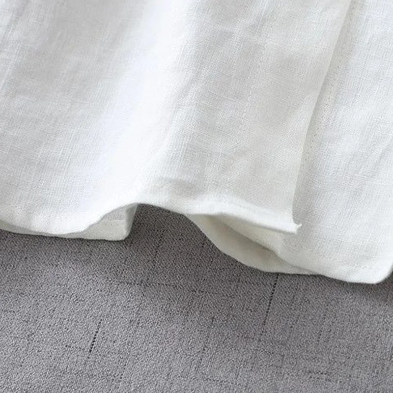 Женская свободная рубашка с принтом повседневная Однотонная в корейском