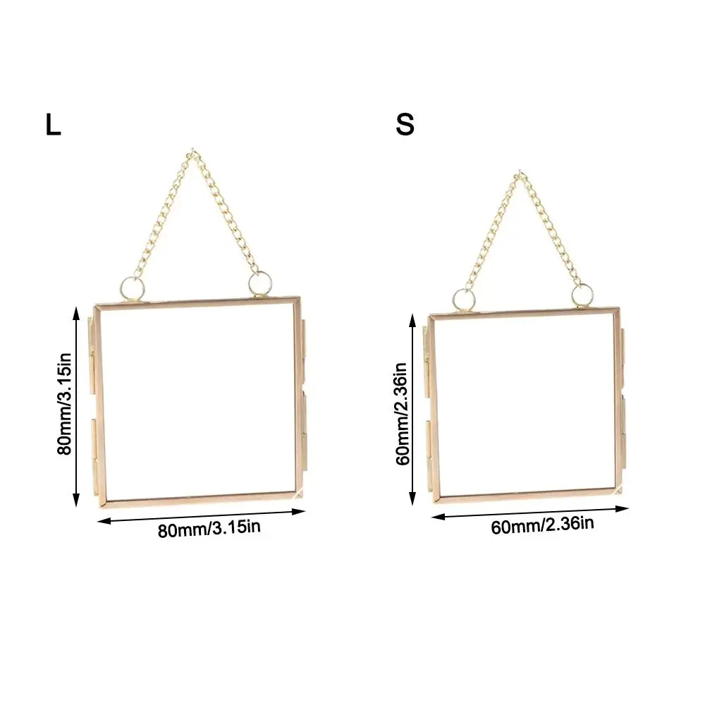 Креативная металлическая фоторамка сделай сам в стиле ретро высокопрозрачная