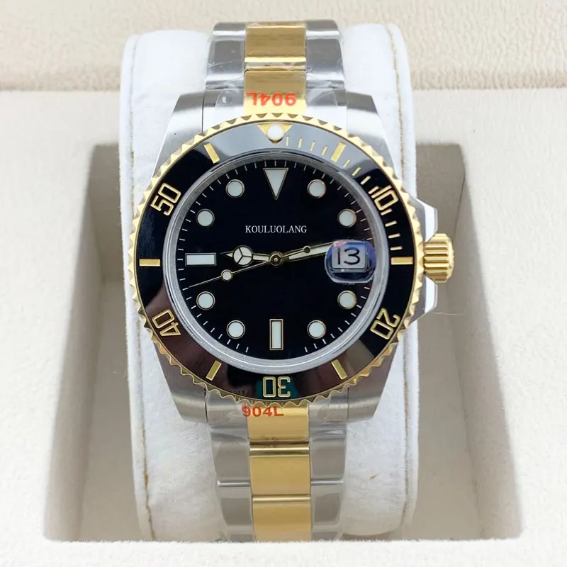 

Часы наручные Miyota Move Мужские механические, автоматические светящиеся водонепроницаемые люксовые с браслетом из нержавеющей стали, с сапфи...