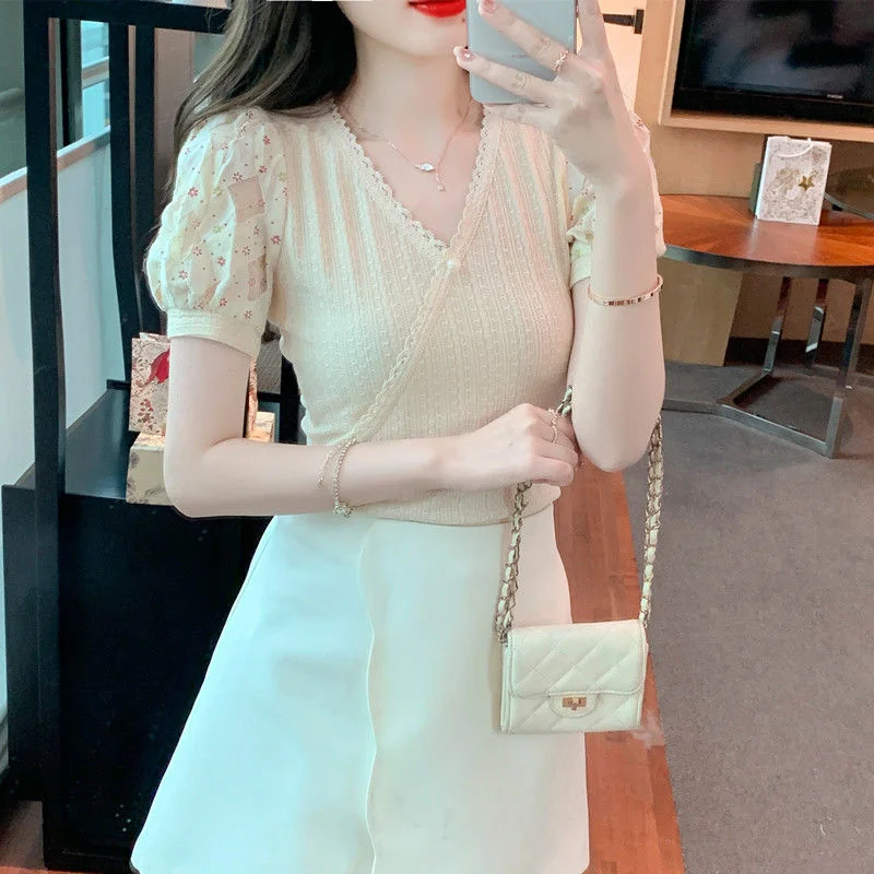 ILARES размера плюс женская одежда милые и дешевые женские блузки с коротким