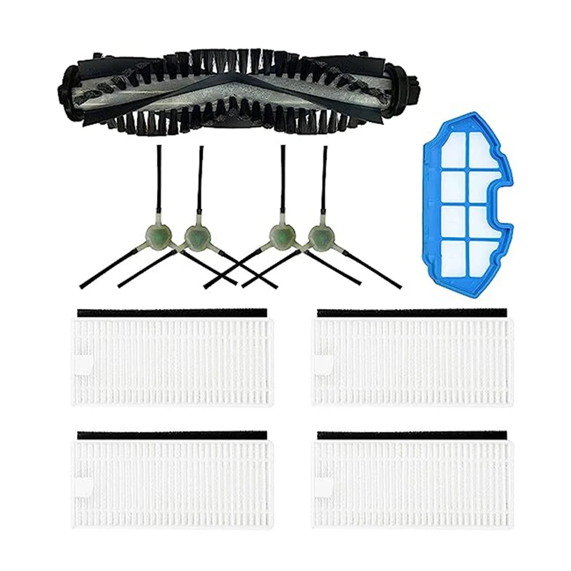 

Main Brush Side Brush Haipa High-Efficiency Filter Main Brush For Moosoo Sweeper MT501 MT710 MT720 Accessories