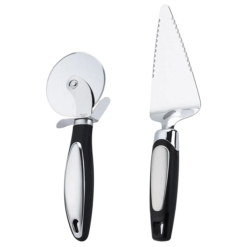 

Pizza Combination Kitchen Baking Accessory Wheel Stainless Steel Splitter Roller Multi-purpose