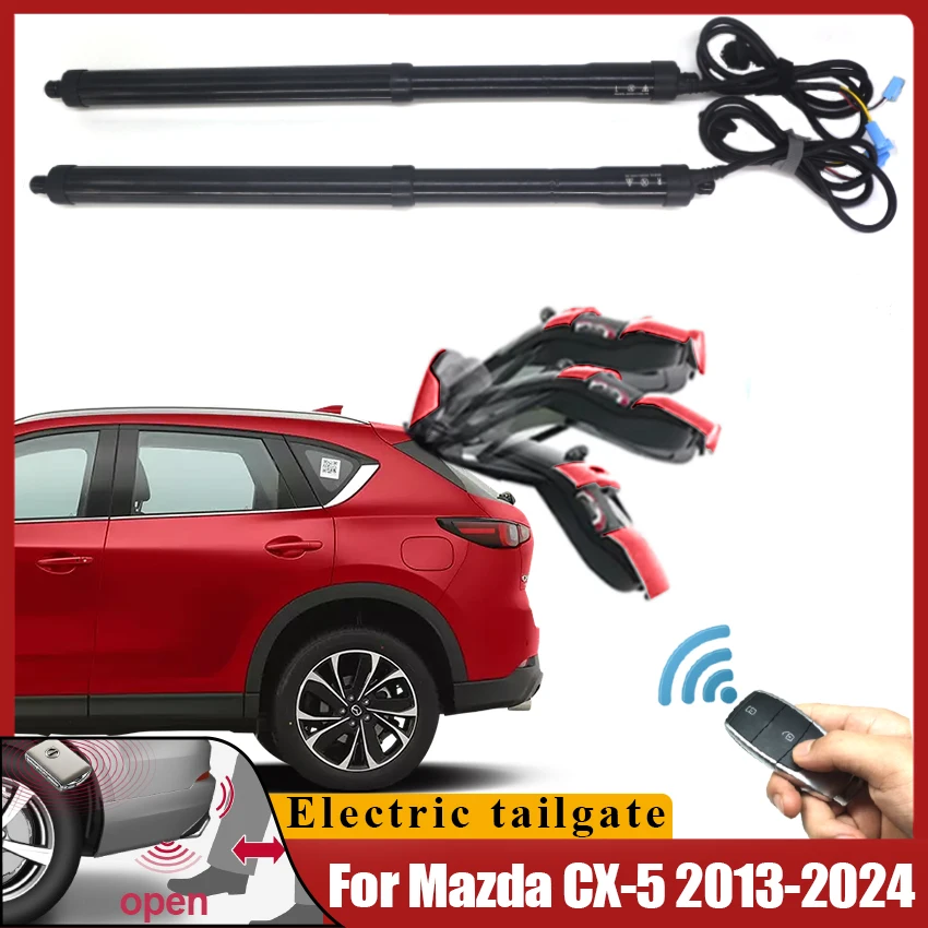 

Для Mazda CX-5 2013-2024 умная задняя дверь, электрическая задняя дверь, автомобильный багажник с дистанционным управлением, громкой связью, опционально